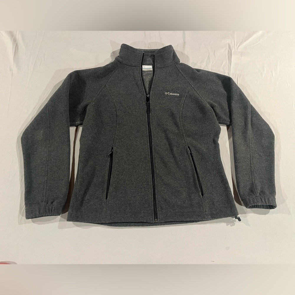 Columbia Charcoal Full-Zip Jacket Women’s Size Medium